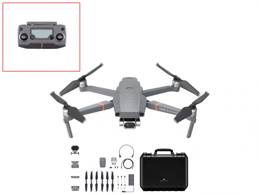 Квадрокоптер DJI Mavic 2 enterprise dual Gray фото 6