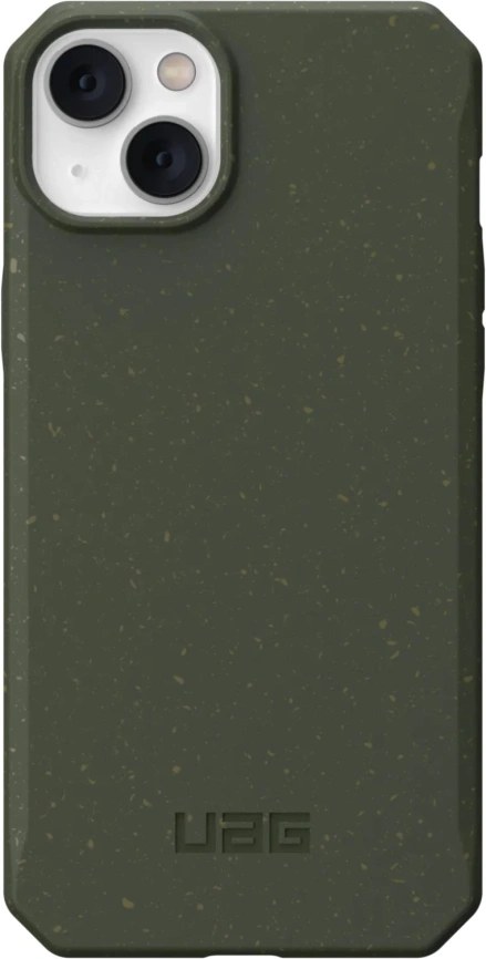 Чехол UAG Biodegradable Outback для iPhone 14 Olive фото 3