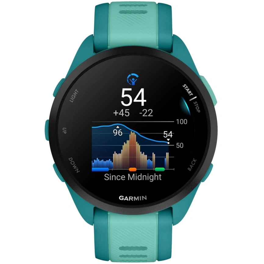 Смарт-часы Garmin Forerunner 165 Music (010-02863-32) Turquoise/Aqua фото 4