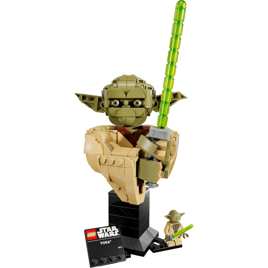 Конструктор LEGO Star Wars Yoda Bust 75438 фото 5
