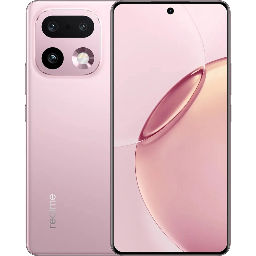 Смартфон Realme 16 Pro Plus 5G 8/128Gb Camellia Pink фото 1