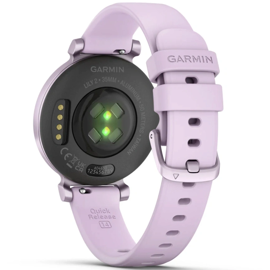 Смарт-часы Garmin Lily 2 (010-02839-01) Lilac/Lilac Silicone Band фото 2