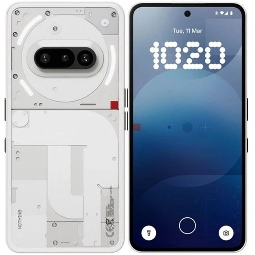 Смартфон Nothing Phone (3A) 12/256Gb White фото 6