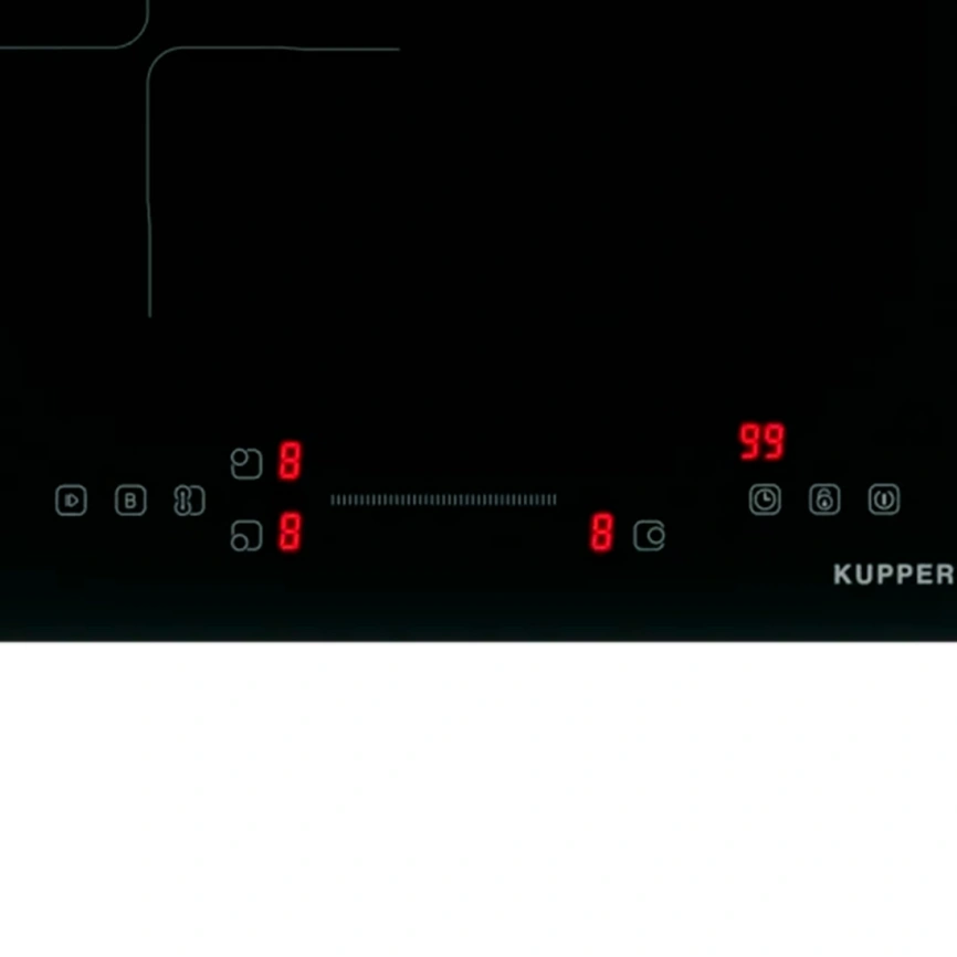 Индукционная варочная панель Kuppersberg ICI 412 Black фото 5