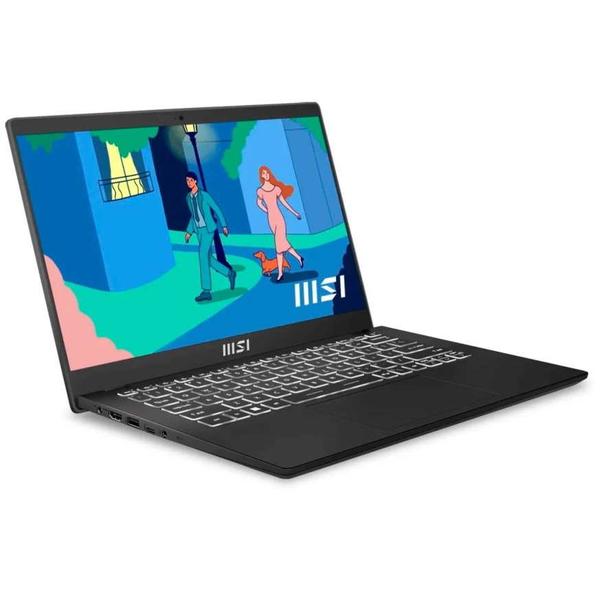 Ноутбук MSI Modern 14 C7M-238RU 14 FHD IPS/ R5-7530U/8GB/512Gb SSD (9S7-14JK12-238) Black фото 3