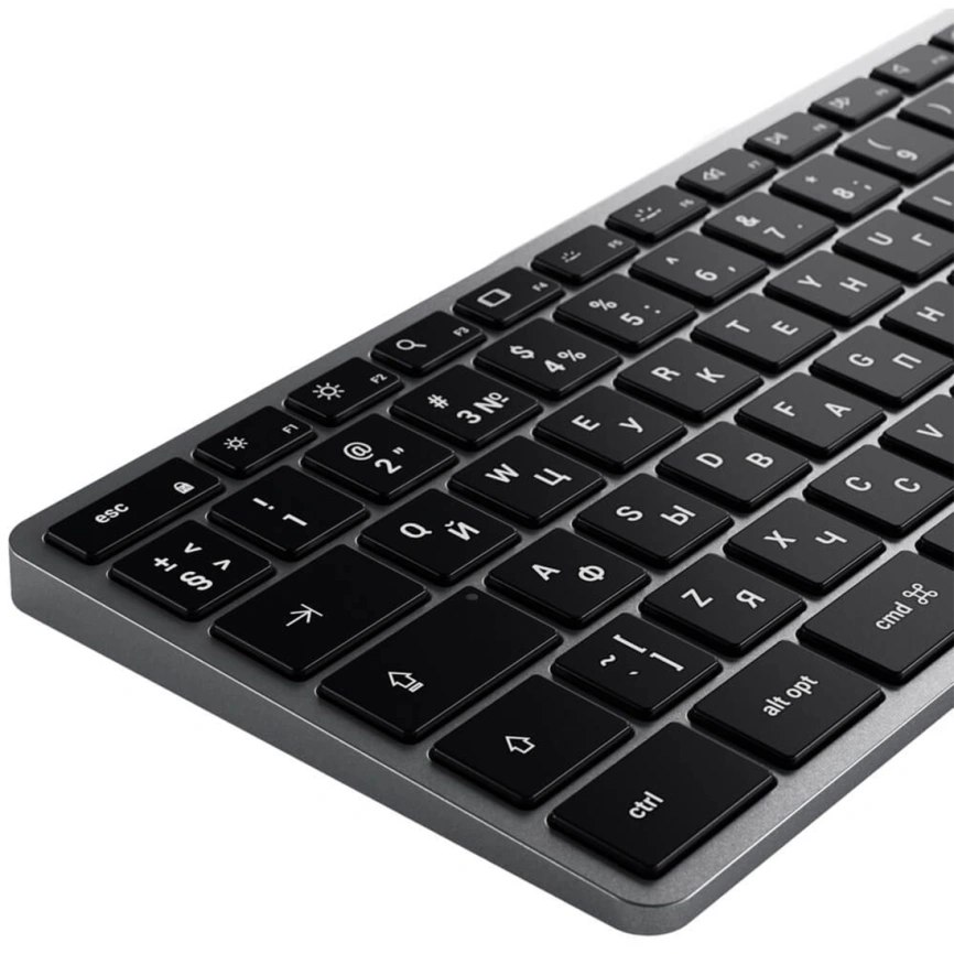 Беспроводная клавиатура Satechi Slim X3 Space Grey фото 4