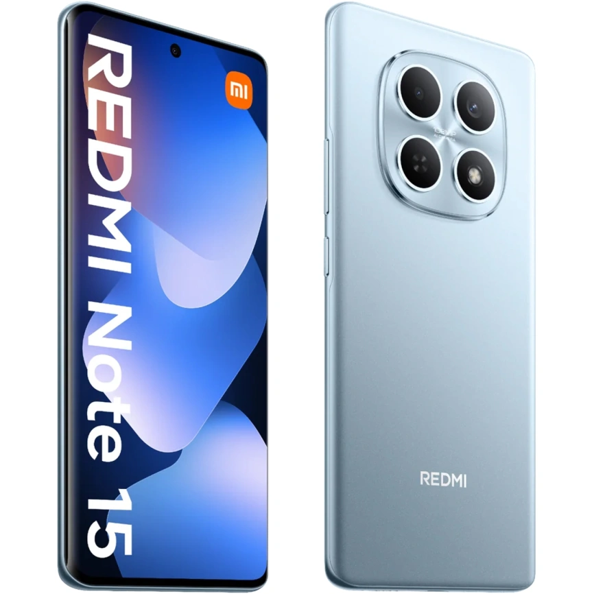 Смартфон Xiaomi Redmi Note 15 4G 8/256Gb Glacier Blue Global Version фото 3