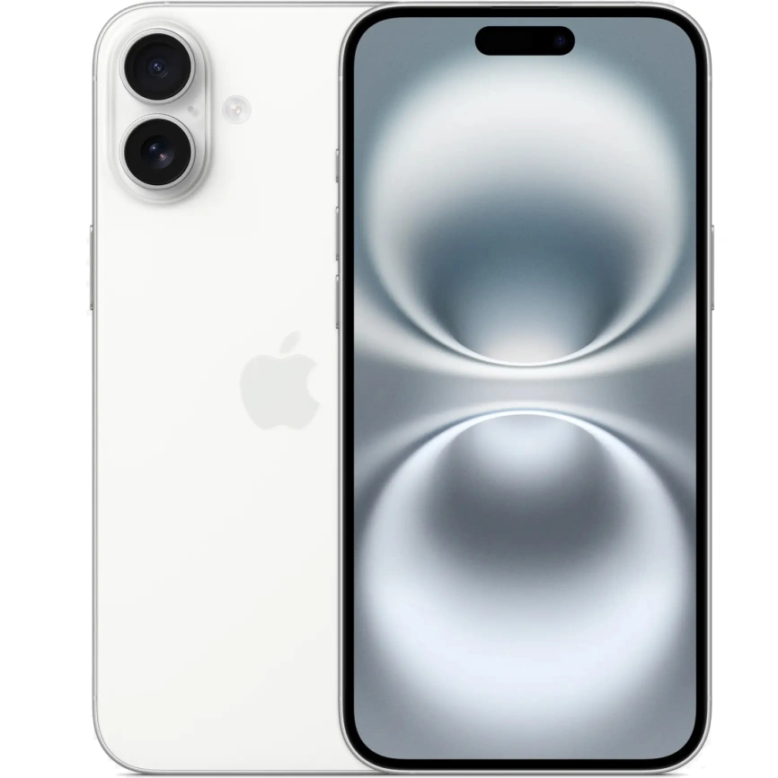 Смартфон Apple iPhone 16 Plus 128Gb nano Sim + eSim White фото 1