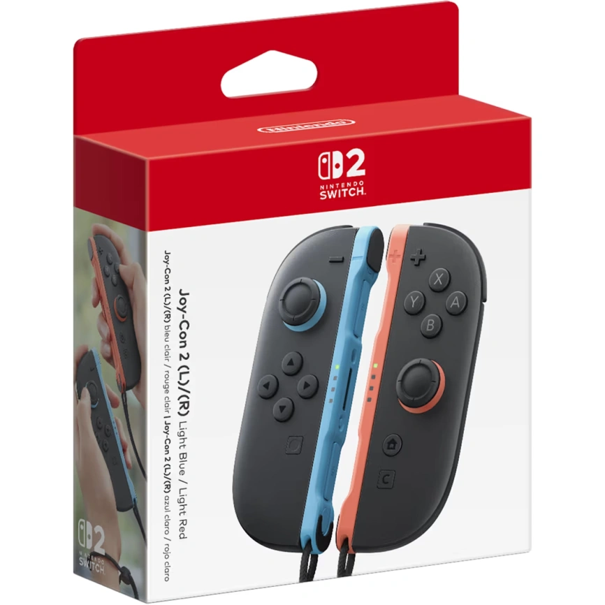 Игровой контроллер Nintendo Switch 2 Joy-Con Red/Blue фото 2