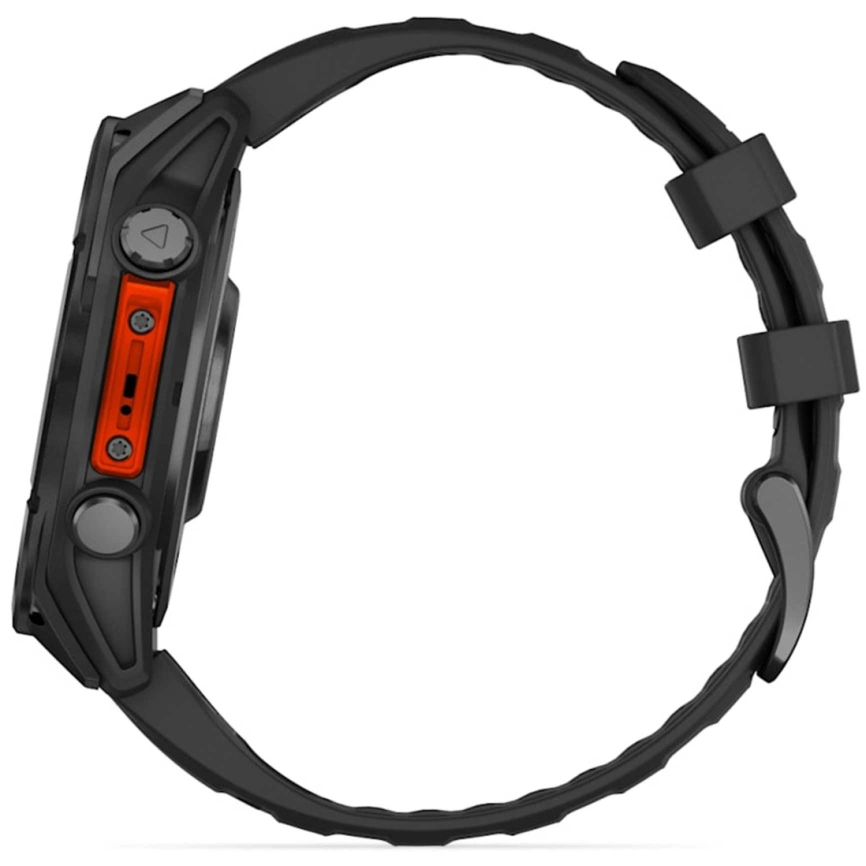 Смарт-часы Garmin Fenix 8 47mm Amoled (010-02904-00) Slate Gray with Black Silicone Band фото 4