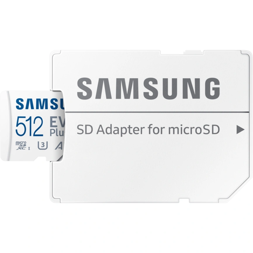 Карта памяти Samsung EVO Plus 512GB MicroSDXC Class 10/UHS-I U3 (MB-MC512SA) фото 2