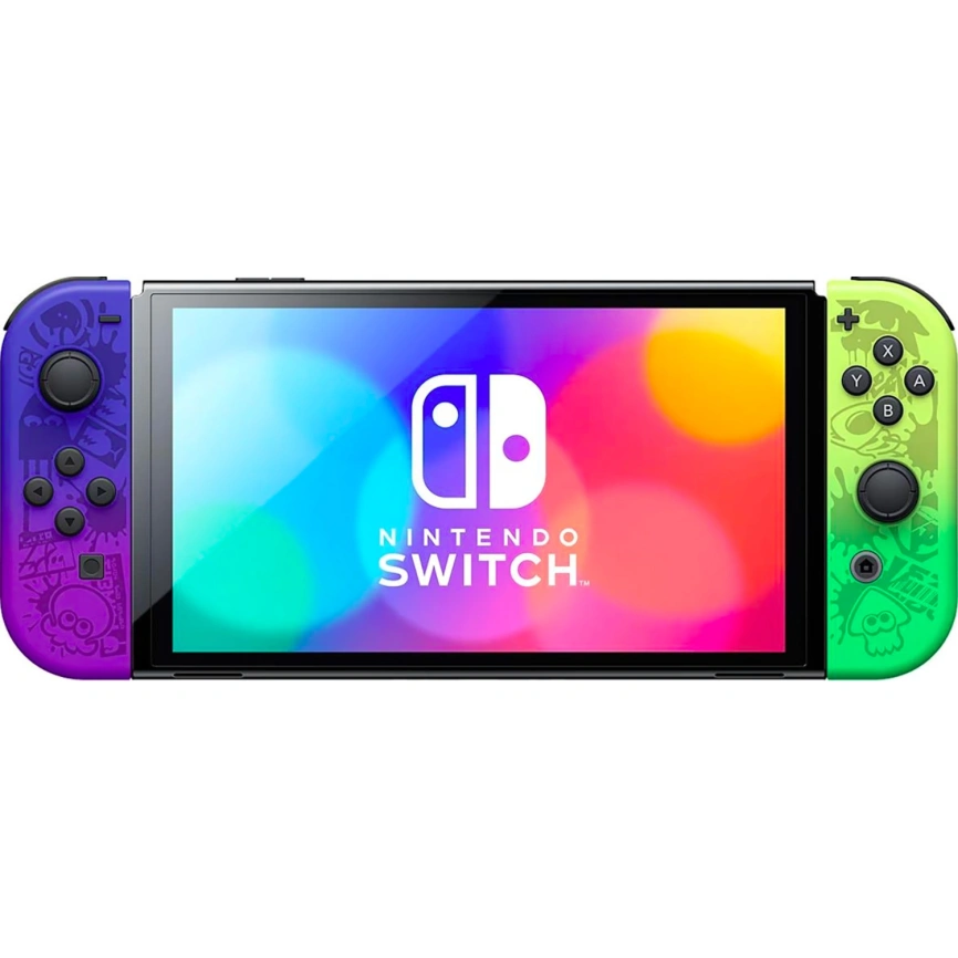 Игровая приставка Nintendo Switch OLED 64GB Splatoon 3 Edition фото 2