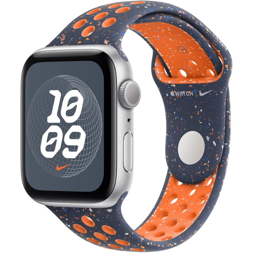 Ремешок Apple Watch 46mm Blue Flame Nike Sport Band S/M фото 2