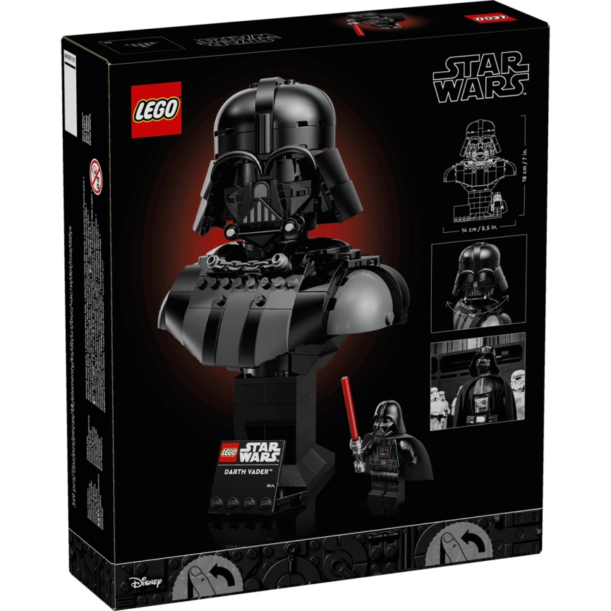 Конструктор LEGO Star Wars Darth Vader Bust 75439 фото 5