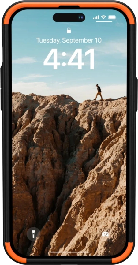 Чехол UAG Civilian For MagSafe для iPhone 14 Pro Black фото 6