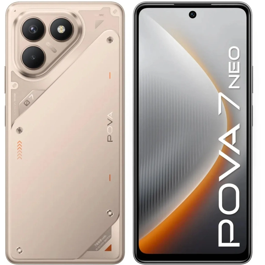 Смартфон Tecno Pova 7 Neo 8/256Gb Hyper Titanium фото 5