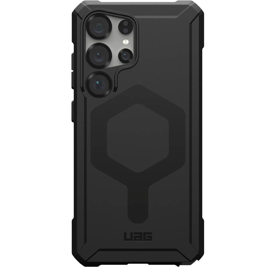Чехол UAG MagSafe Essential Armor для Samsung Galaxy S25 Ultra Black фото 1