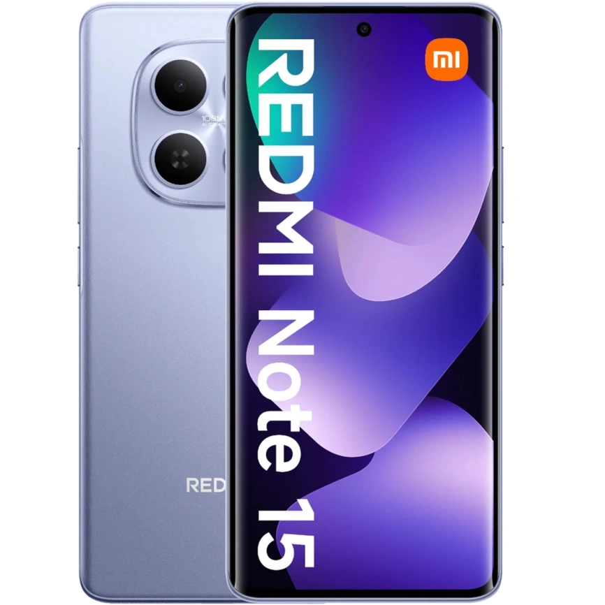 Смартфон Xiaomi Redmi Note 15 4G 8/256Gb Purple Global Version фото 1