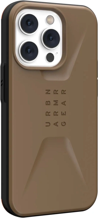 Чехол UAG Civilian для iPhone 14 Pro Dark Earth фото 6