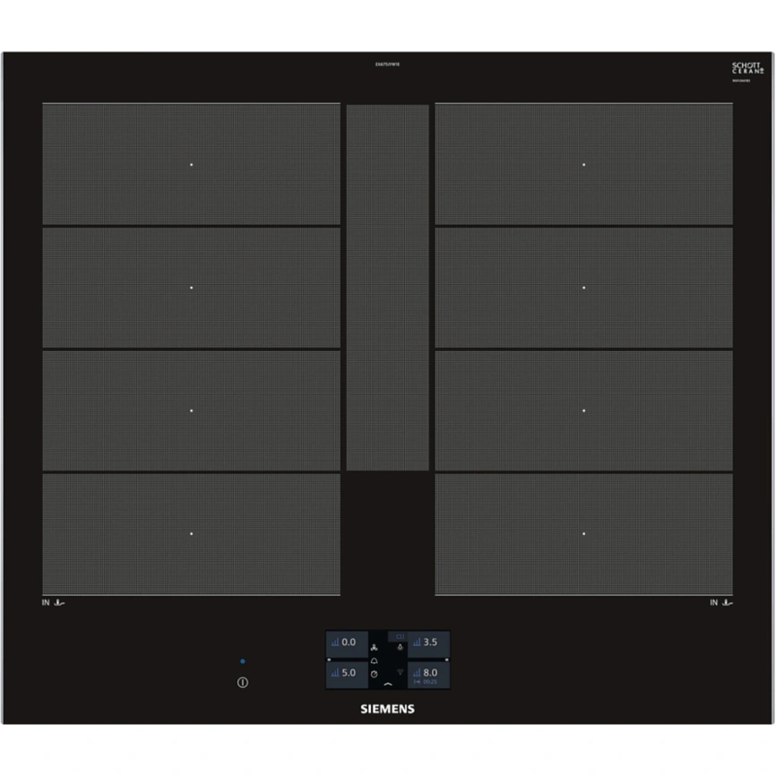 Индукционная варочная панель Siemens EX675JYW1E iQ700 Black фото 1