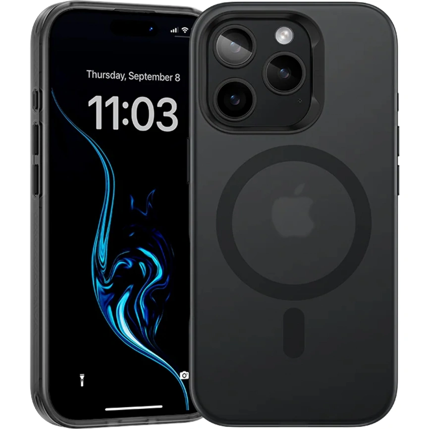 Чехол Benks Lucid Armor Case with MagSafe для iPhone 16 Pro Max Black фото 1