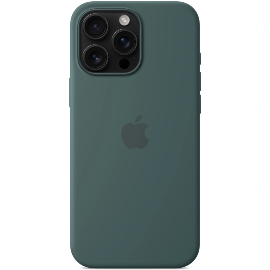Чехол Apple Silicone Case with MagSafe для iPhone 16 Pro Lake Green фото 2