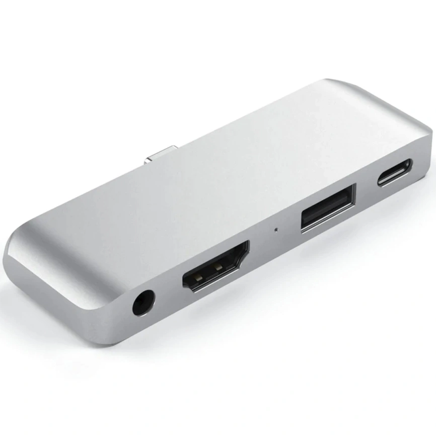 Хаб Satechi USB-C 4 в 1 (ST-TCMPHS) Silver фото 2
