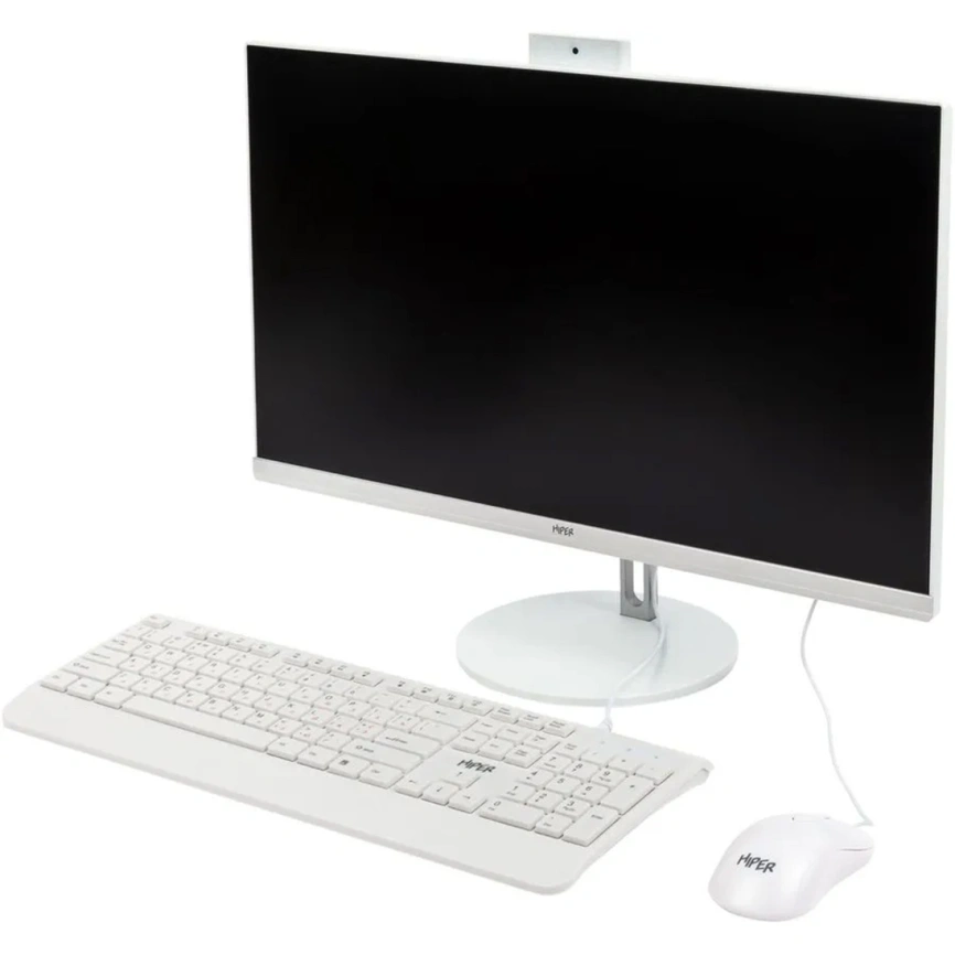 Моноблок Hiper V10 23.8 FHD IPS/ i5-10400/8GB/512GB SSD (HO2ZHLFB3W) White фото 2