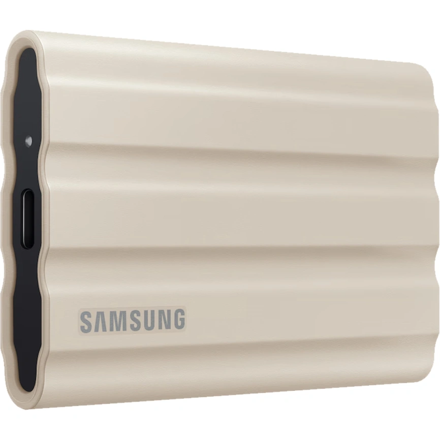 Внешний SSD накопитель Samsung T7 Shield USB 3.2 Type-C 1TB Beige (MU-PE1T0K/WW) фото 1