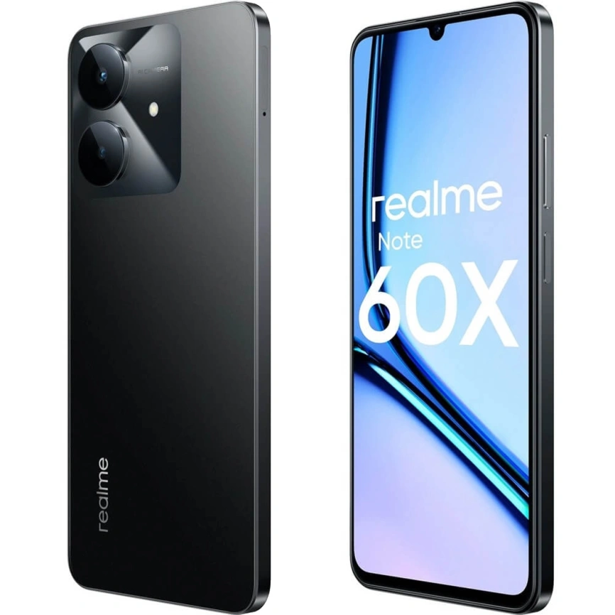 Смартфон Realme Note 60x 4/128Gb Marble Black фото 4