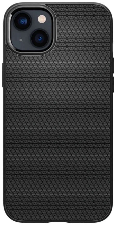 Чехол Spigen Liquid Air для iPhone 14 (ACS05037) Matte Black фото 4