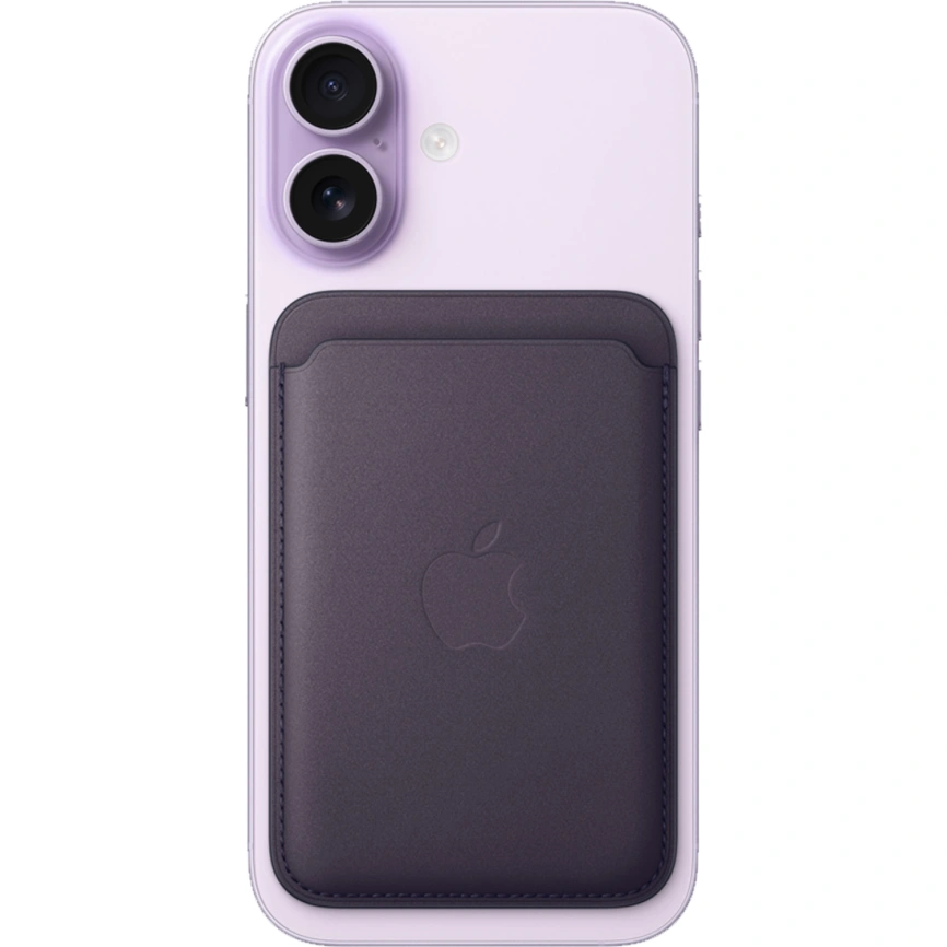 Картхолдер Apple iPhone FineWoven Wallet with MagSafe Midnight Purple (MGH84ZM/A) фото 3