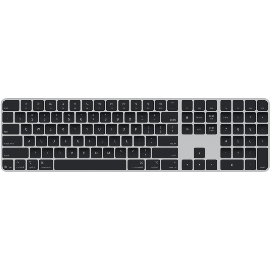 Клавиатура Apple Magic Keyboard with Touch ID and Numeric Keypad USB-C (MXK83) Black фото 1