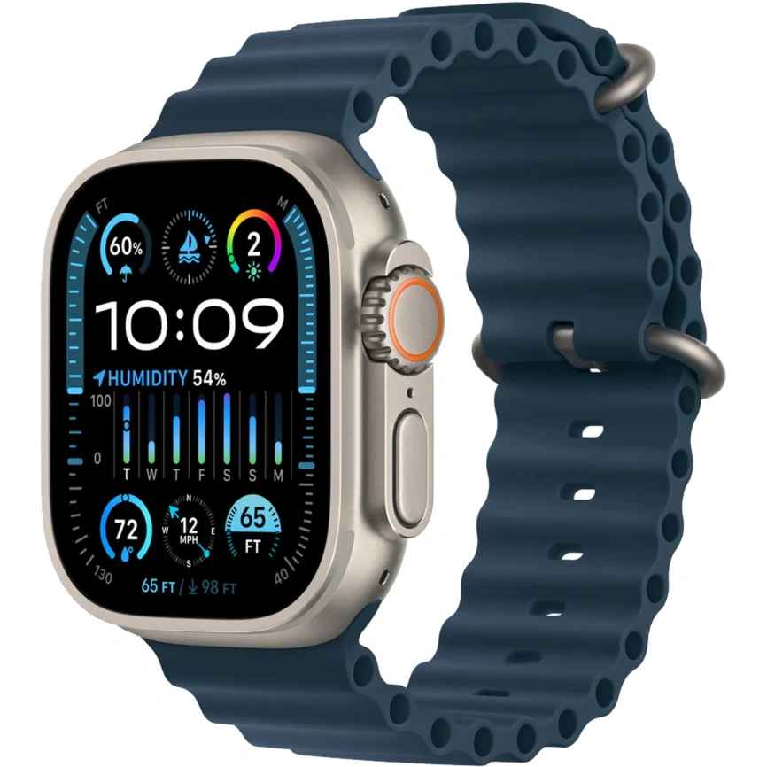 Ремешок Apple Watch Ultra 49mm Blue Ocean Band фото 2