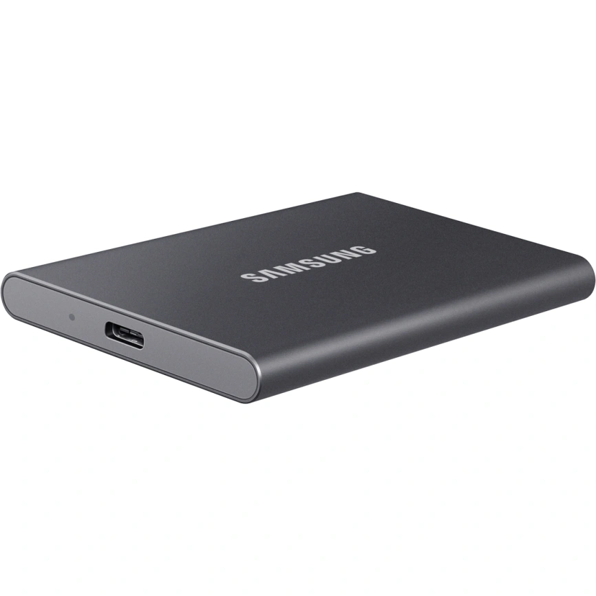 Внешний SSD накопитель Samsung T7 USB 3.2 Type-C 2TB Gray (MU-PC2T0T/WW) фото 1