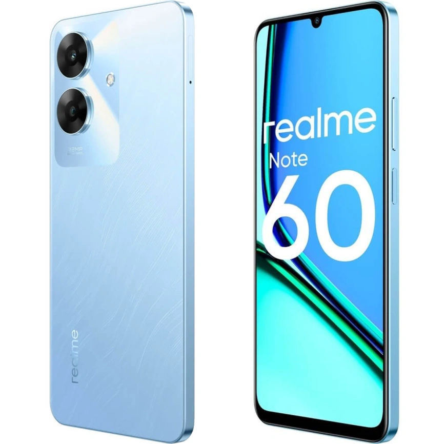Смартфон Realme Note 60 6/128Gb Voyage Blue фото 4