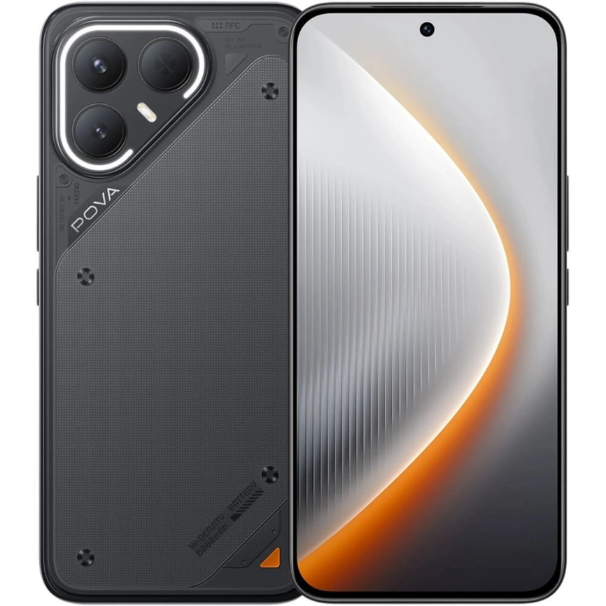 Смартфон Tecno Pova 7 Pro 12/256Gb Geek Black фото 1