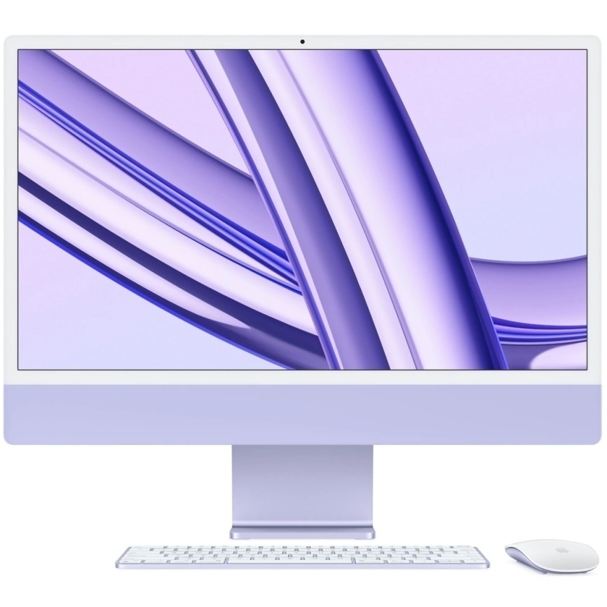 Моноблок Apple iMac (2023) 24 Retina 4.5K M3 8C CPU, 10C GPU/24GB/1Tb Purple (Z19P000DD) фото 1