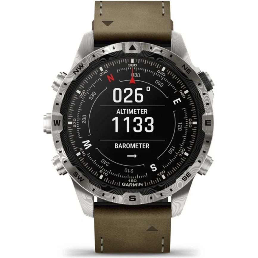 Умные часы Garmin MarQ Adventurer Gen 2 Damascus Steel Edition (010-03393-31) фото 9