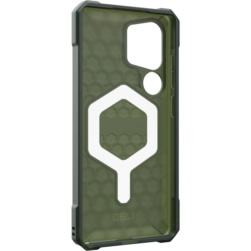 Чехол UAG MagSafe Essential Armor для Samsung Galaxy S25 Ultra Olive Drab фото 2