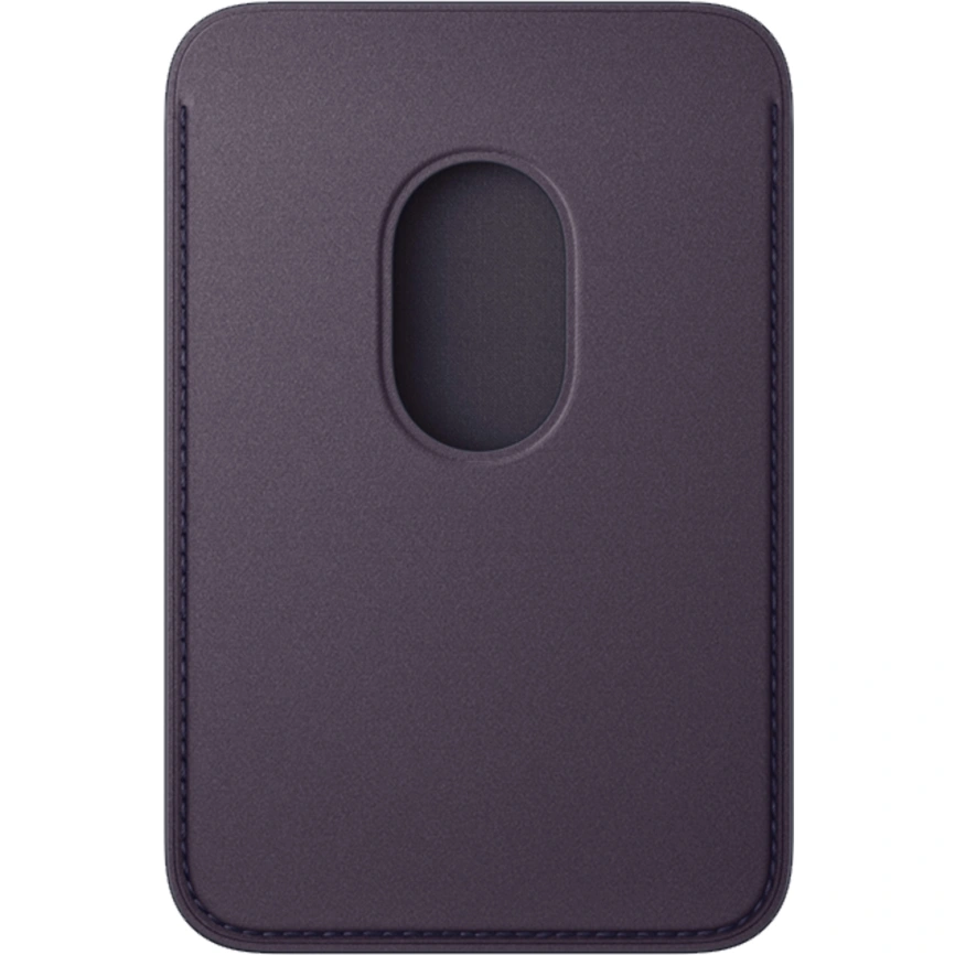 Картхолдер Apple iPhone FineWoven Wallet with MagSafe Midnight Purple (MGH84ZM/A) фото 2