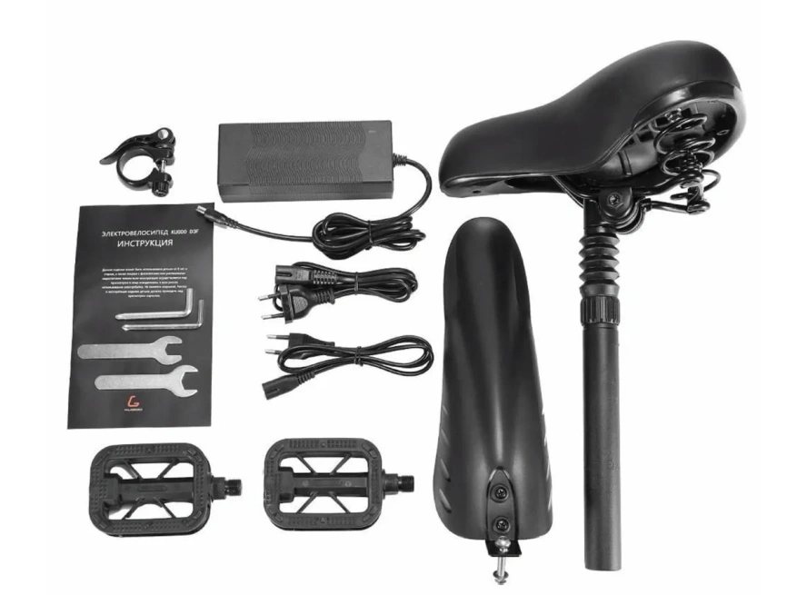 Электровелосипед Kugoo Kirin V1 Black фото 9