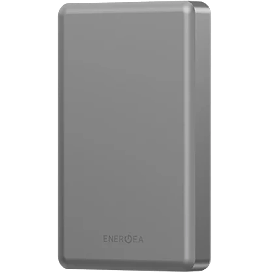 Внешний аккумулятор EnergEA Alupac 10K 10000 mAh Magsafe Natural Titanium фото 1