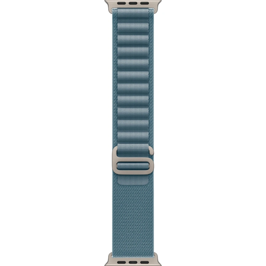 Смарт-часы Apple Watch Ultra 3 (2025) 49mm Natural Titanium Case with Light Blue Alpine Loop L фото 2