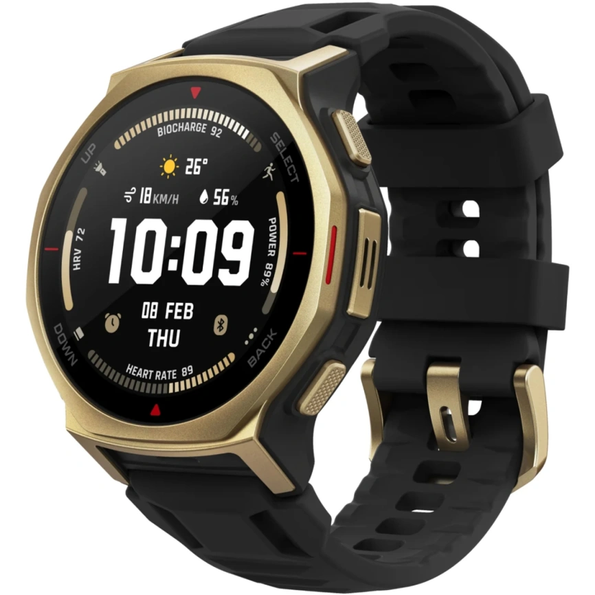 Смарт-часы Amazfit T-Rex 3 Pro 44mm Black Gold фото 1