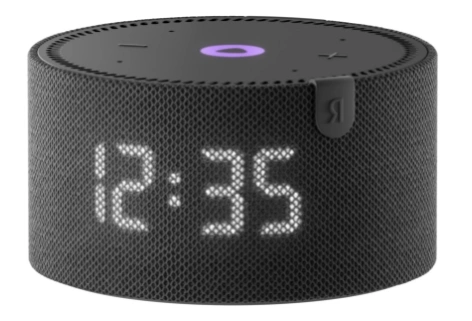 Умная колонка Яндекс Станция Мини 2 с часами, Черный оникс фото 1