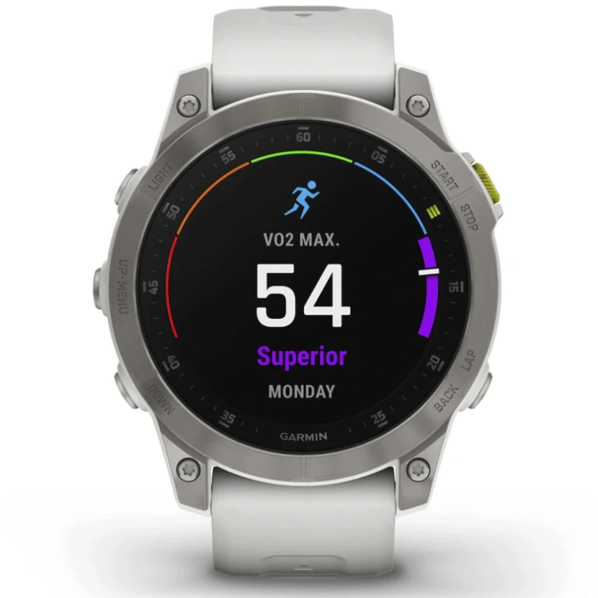 Умные часы Garmin Epix™ Gen 2 (010-02582-20) Sapphire - White Titanium фото 11