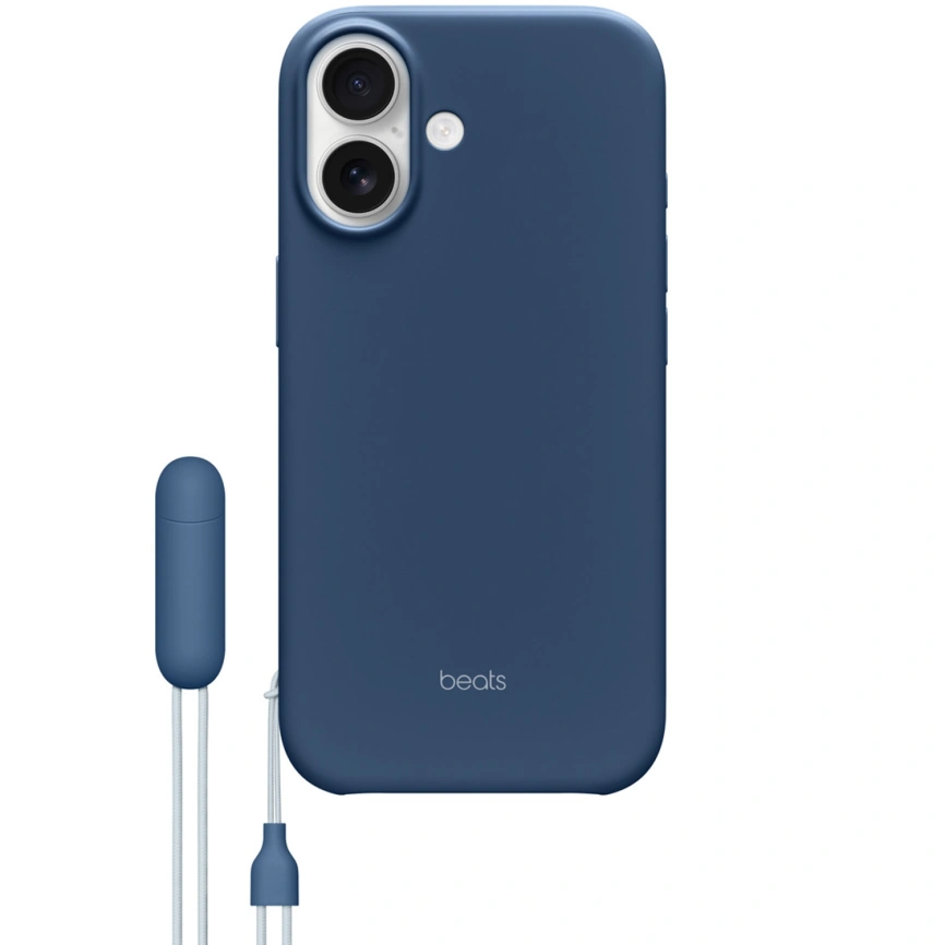 Чехол Beats Kickstand Case with MagSafe and Camera Control для iPhone 17 Bedrock Blue фото 4