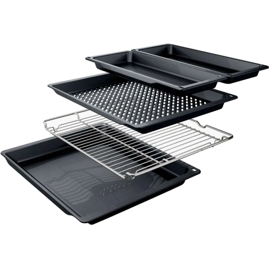 Электрический духовой шкаф Bosch Serie 6 HJG852YS0 Silver фото 5