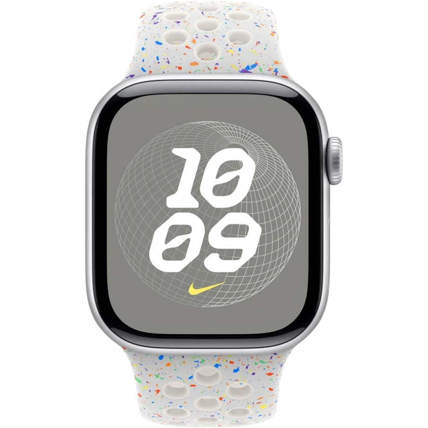 Ремешок Apple Watch 40mm Pure Platinum Nike Sport Band M/L (MC1W4FE) фото 2